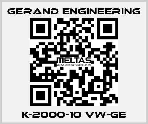 K-2000-10 VW-GE Gerand Engineering