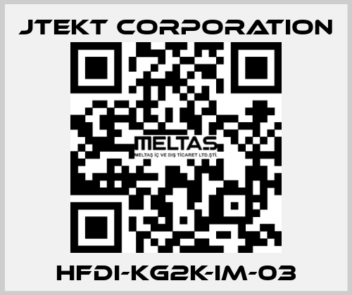 HFDI-KG2K-IM-03 JTEKT CORPORATION