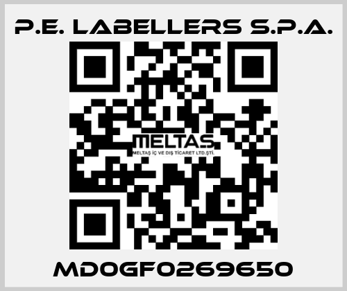 MD0GF0269650 P.E. Labellers S.p.a.