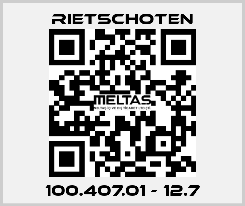 100.407.01 - 12.7 RIETSCHOTEN