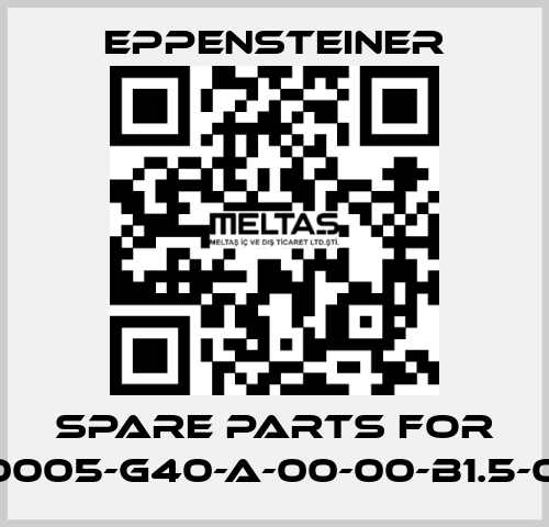 spare parts for 40-LD-0005-G40-A-00-00-B1.5-00-P-00 Eppensteiner