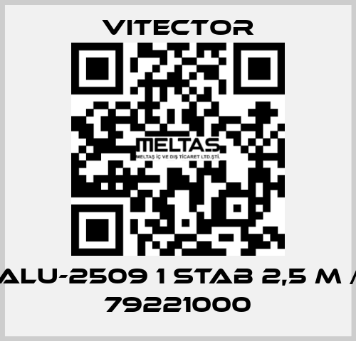 ALU-2509 1 Stab 2,5 m / 79221000 vitector