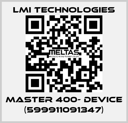 MASTER 400- DEVICE (599911091347) Lmi Technologies