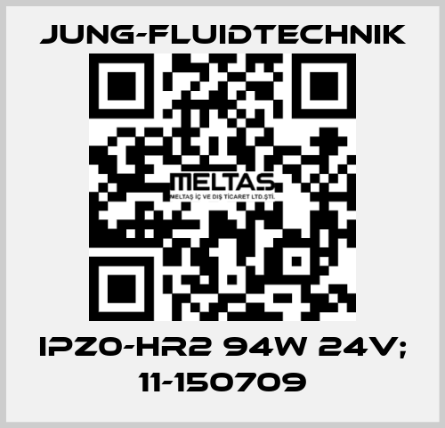 IPZ0-HR2 94W 24V; 11-150709 JUNG-FLUIDTECHNIK