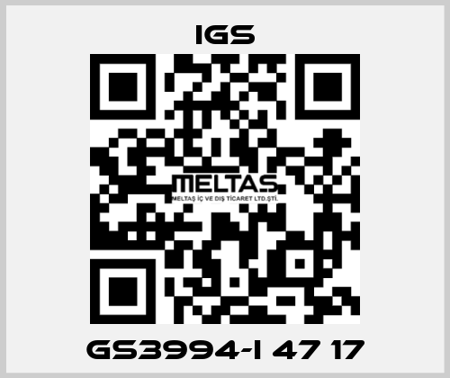 GS3994-I 47 17 IGS