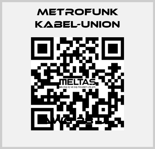 AWG 28 UL METROFUNK KABEL-UNION