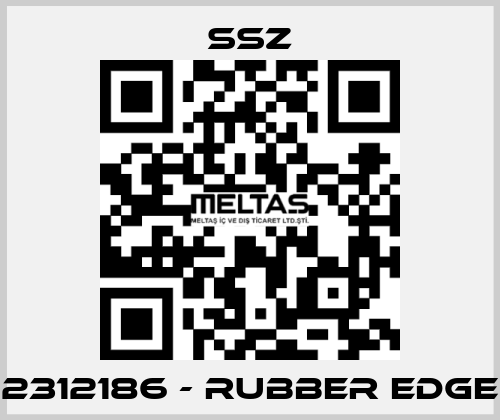 2312186 - rubber edge Ssz