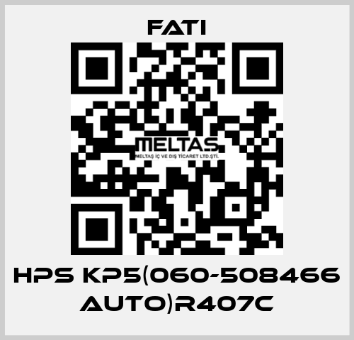 HPS KP5(060-508466 AUTO)R407C FATI