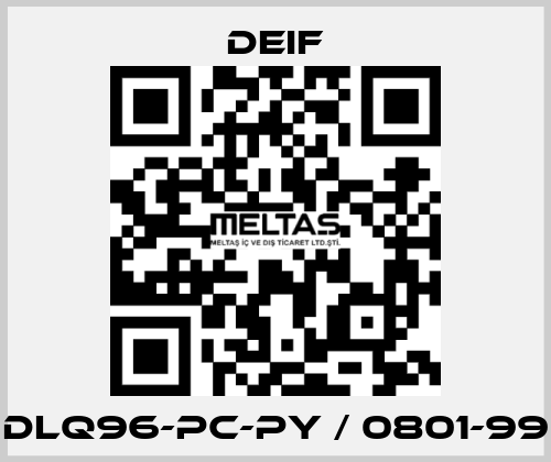 DLQ96-pc-PY / 0801-99 Deif