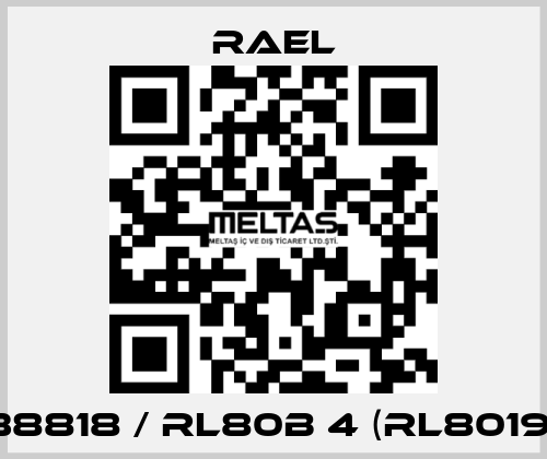 38818 / RL80B 4 (RL8019) RAEL