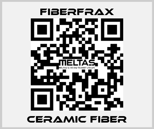 CERAMIC FIBER Fiberfrax