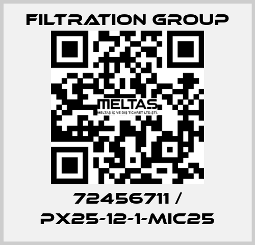 72456711 / PX25-12-1-MIC25 Filtration Group