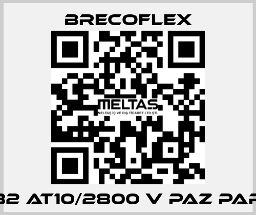 32 AT10/2800 V PAZ PAR Brecoflex