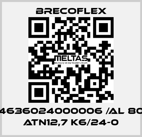 4636024000006 /Al 80 ATN12,7 K6/24-0 Brecoflex