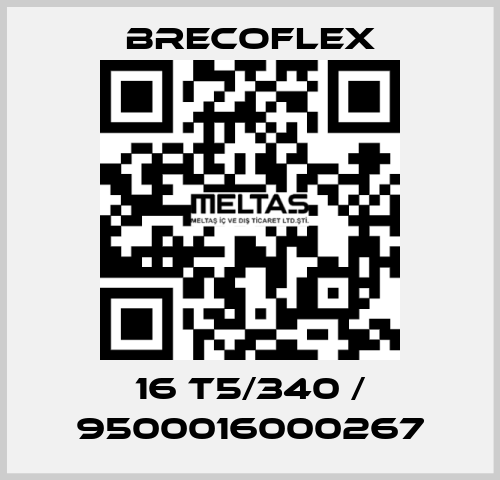 16 T5/340 / 9500016000267 Brecoflex