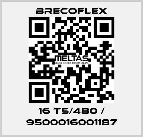 16 T5/480 / 9500016001187 Brecoflex