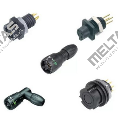 IP67,400V,16A Male connector  Binder