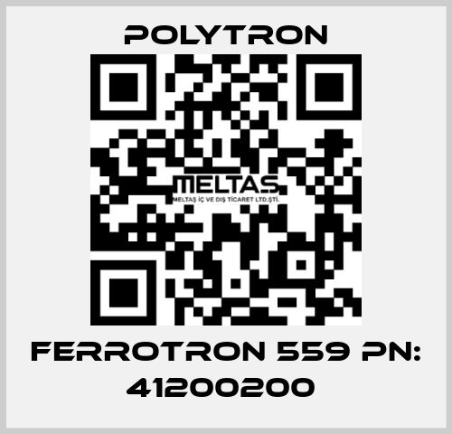 Ferrotron 559 PN: 41200200  Polytron