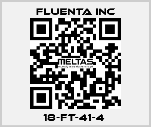 18-FT-41-4  Fluenta Inc