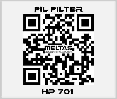 HP 701  Fil Filter