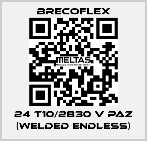 24 T10/2830 V PAZ (WELDED ENDLESS) Brecoflex