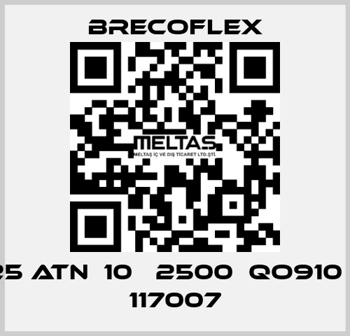 25 ATN  10   2500  QO910     117007 Brecoflex