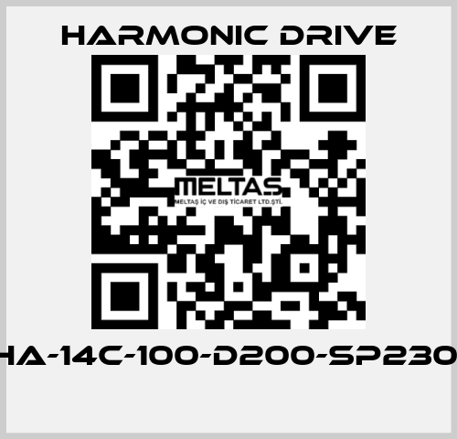 FHA-14C-100-D200-SP230V  Harmonic Drive