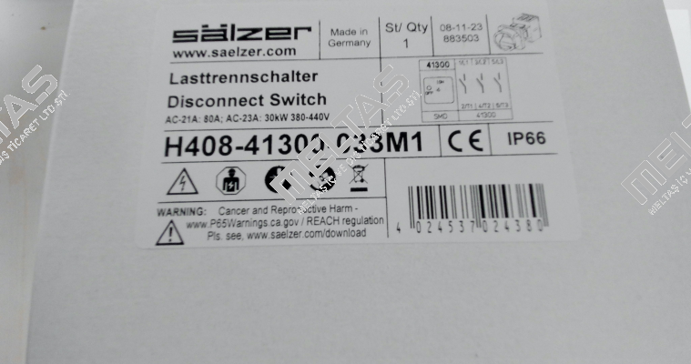 H408-41300-033M1 Salzer