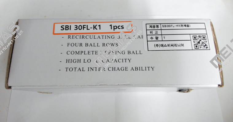 SBI30-FL SBC Linear Rail System