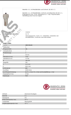 GL60025G 116452  Airtac