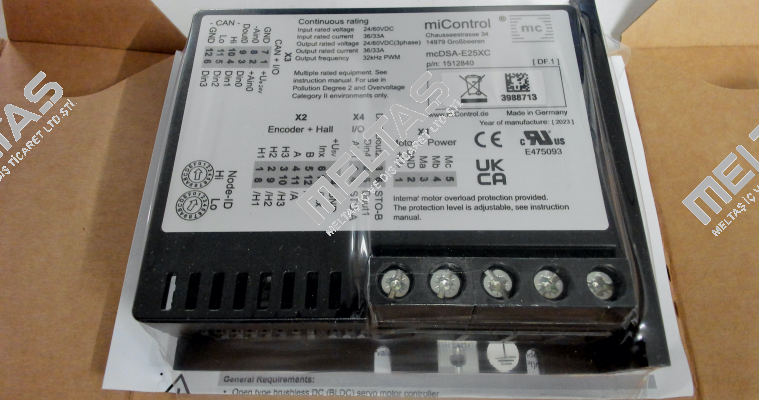 MCDSA-E25XC miControl