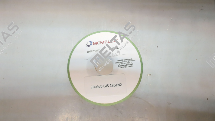 14028 - Grease cartridge 240cc for GLS 135/N2 Memolub