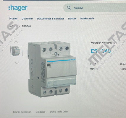 ESC340 Hager