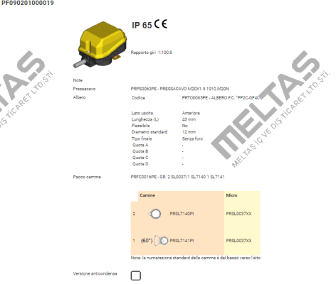 PF090201000019 Ter Tecno Elettrica Ravasi