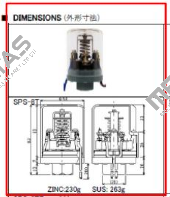 SPS8T Sanwa Denki