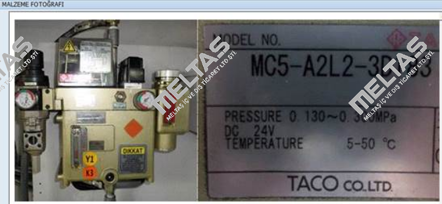 MC5-A2L2-3D183  OEM!!  Taco