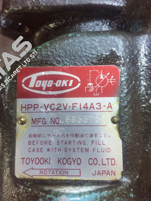 HPP-VC2V-FI4A3-A JTEKT FLUID POWER SYSTEMS CORPORATION (ex. Toyooki)