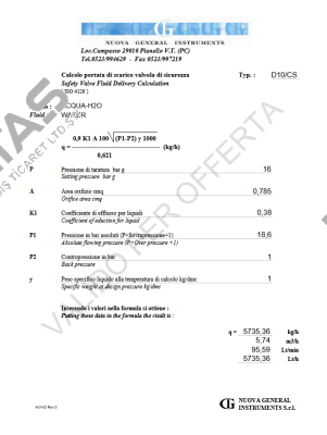 020098486 / D10/CS Nuova General Instruments