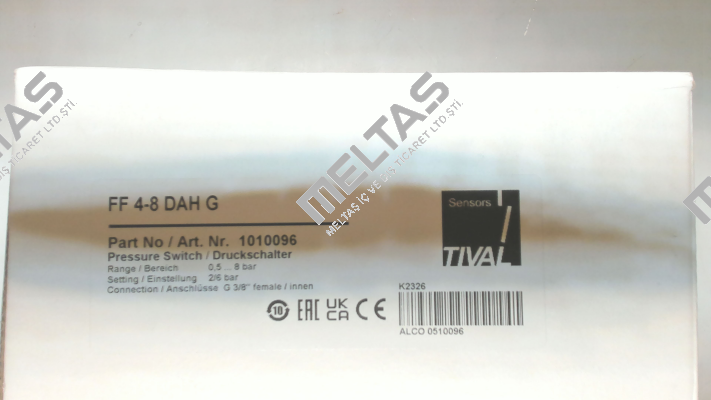 Art.No. 1010096, Type: FF 4-8 DAH G Tival-Sensors