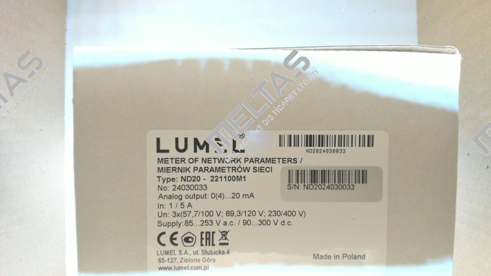 ND20 221100M1 LUMEL