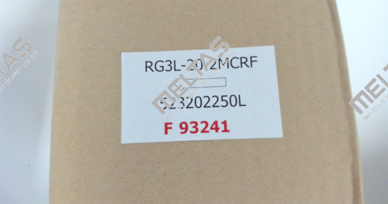 Nr. 523202250L Type RG3L-20-2MCRF Uhing®