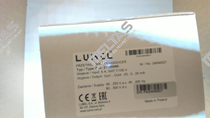 type Р43-211300М0 LUMEL