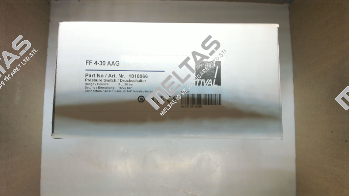 Art.No. 1010 066, Type: FF 4-30 AAG Tival-Sensors