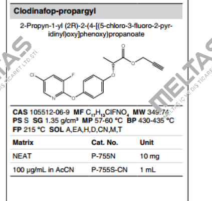 P-755N (chemical) 10 mg  AccuStandard