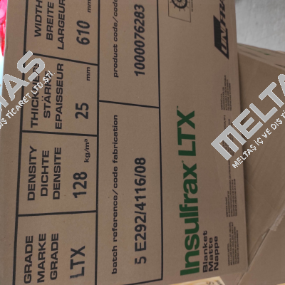 INSULFRAX LTX-MATTE, RG: 128 KG/M³ Unifrax