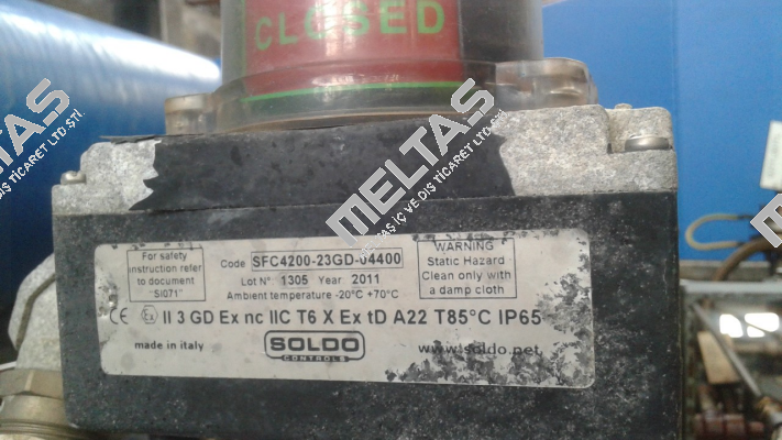 SFC4200-20B60A3 old code / new code SFC4200-20X01L4 Soldo