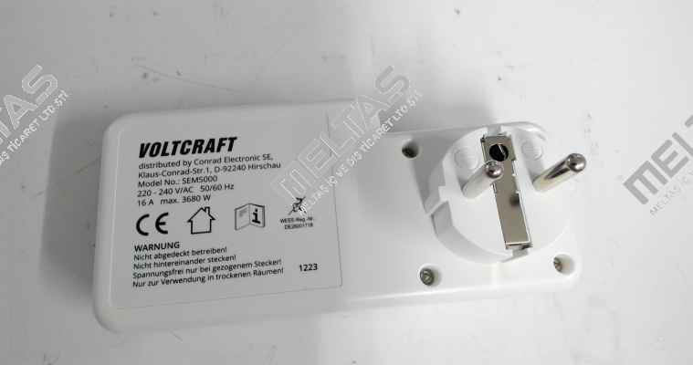 P/N: VC-12936570, Type: Energy logger SEM5000 Voltcraft