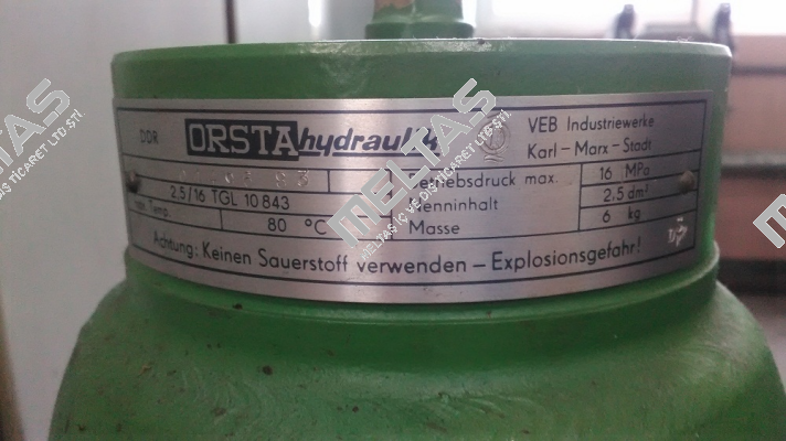 2,5/16 Orsta Hydraulik