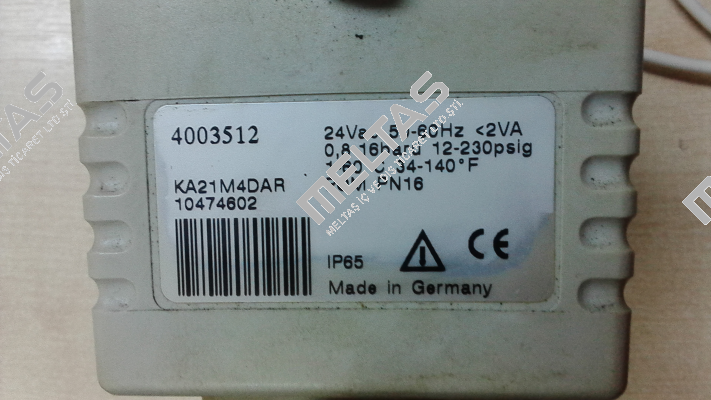 4003512, obsolete, replacement P/N: 4025224 Type: BEKOMAT 32U V  Beko