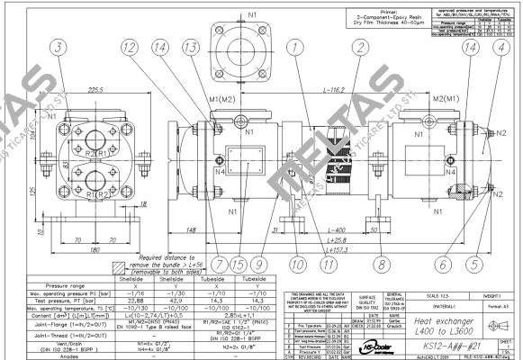 KS12-ACN-421C L1800 HS Cooler